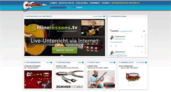 Desktop Screenshot of guitarsolos.tv